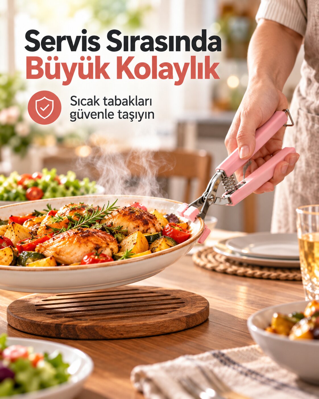 Servis sırasında büyük kolaylık