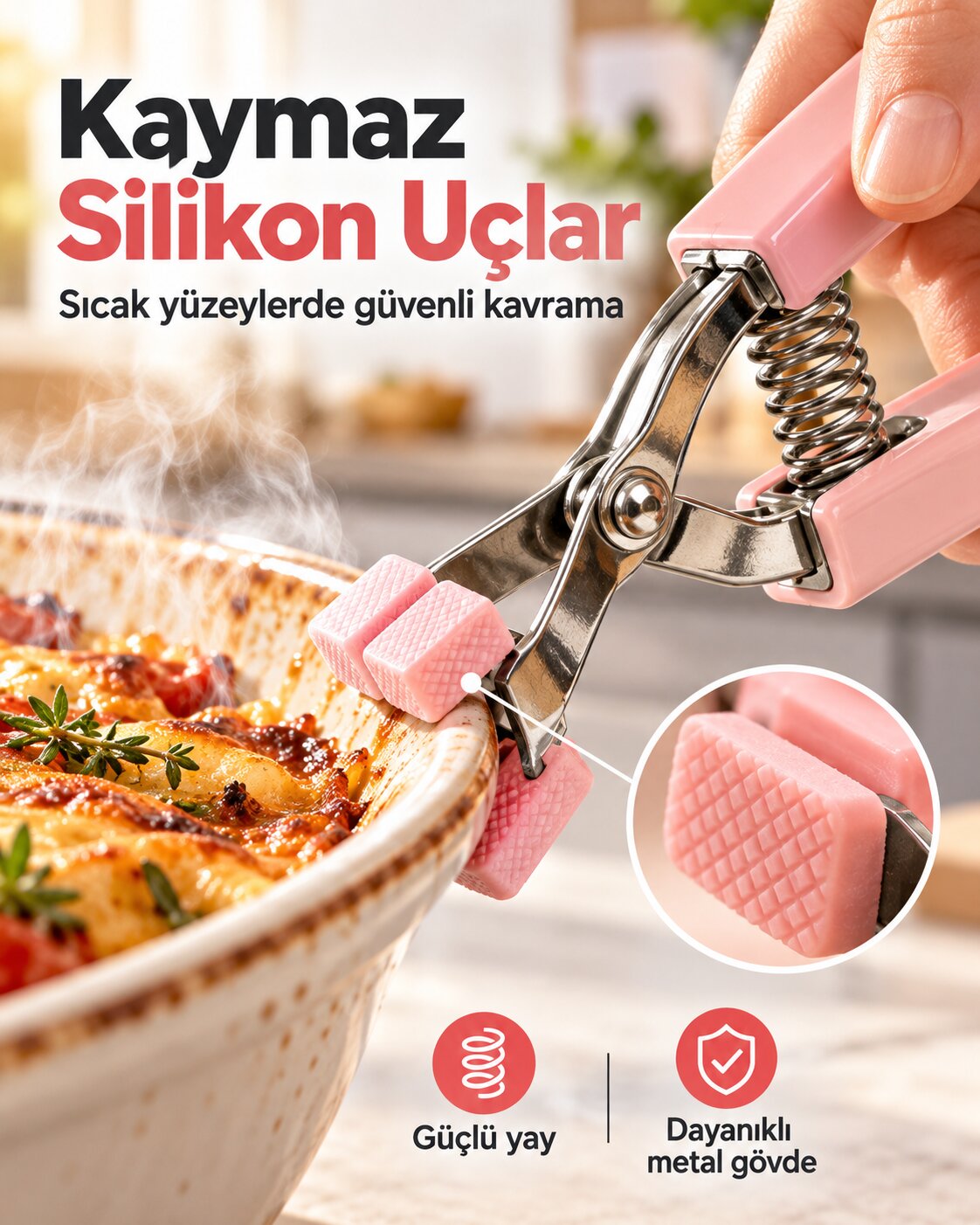 Kaymaz silikon uçlar